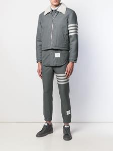 Thom Browne Trainingsbroek met vier strepen - Grijs