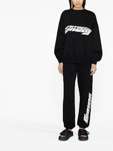 ROTATE Trainingsbroek met logoprint - Zwart