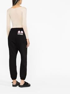 Dsquared2 Trainingsbroek met logoprint - Zwart