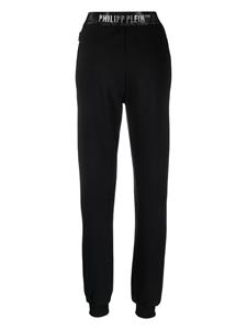 Philipp Plein Trainingsbroek met logoband - Zwart