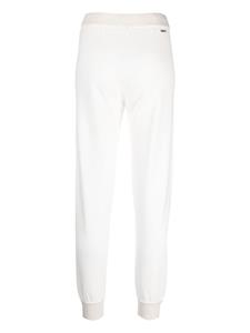 LIU JO Trainingsbroek met trekkoordtaille - Wit