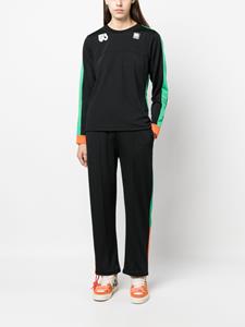 Wales Bonner Trainingsbroek met logopatch - Zwart