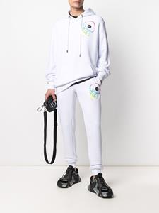 Philipp Plein Trainingsbroek met doodskopprint - Wit