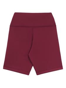 Sporty & Rich Bikershorts met logoprint - Rood