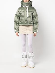 Shoreditch Ski Club Cropped donsjack - Groen