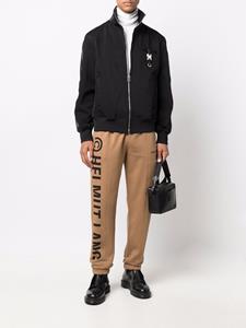 Helmut Lang Trainingsbroek met logoprint - Bruin