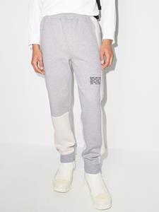 Helmut Lang Trainingsbroek met colourblocking - Grijs