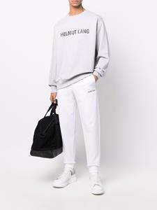 Helmut Lang Trainingsbroek met logoprint - Wit