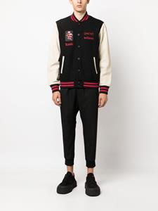 Dsquared2 Broek met geborduurd logo - Zwart