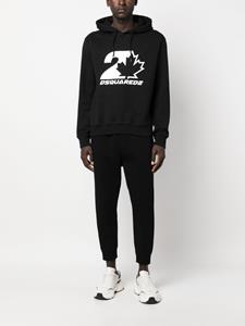 Dsquared2 Trainingsbroek met logoprint - Zwart