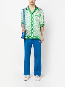 Casablanca Trainingsbroek met geborduurd logo - Blauw