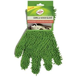 Turtle wax washandschoen Gorilla microvezel/mesh 24x26 cm groen