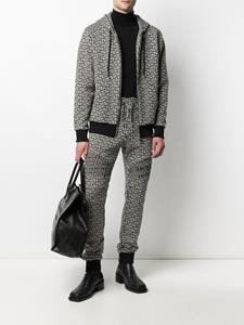 Balmain Trainingsbroek met monogram - Zwart