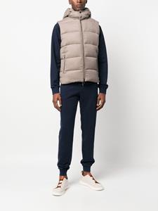 Moorer Katoenen joggingbroek - Blauw