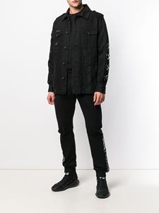 Philipp Plein trainingsbroek met logoband - Zwart