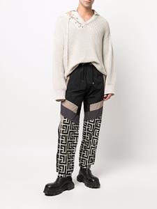 Balmain Trainingsbroek met colourblocking - Zwart