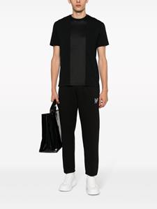 Neil Barrett Trainingsbroek met geborduurd logo - Zwart