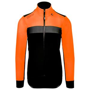 Bioracer  Spitfire Tempest Protect Winter Jacket Fluo - Fietsjack, zwart/oranje