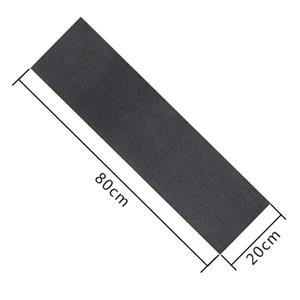 Perforated Skateboard Deck Grip Tape Skateboard Sand Paper Tape Griptape Black Skate Scooter Sandpaper Sticker