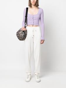 PINKO Trainingsbroek met trekkoordtaille - Wit
