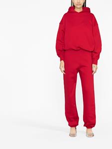 The Attico Trainingsbroek met logoprint - Rood