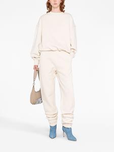 The Attico Trainingsbroek met logo-reliëf - Beige