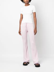 Courrèges Broek met logopatch - Roze