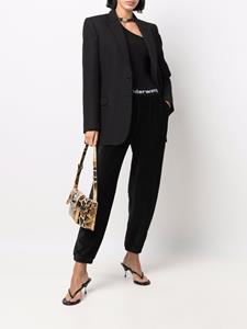 Alexander Wang Trainingsbroek met logo - Zwart
