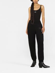 Alexander Wang Trainingsbroek met logoprint - Zwart