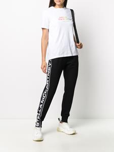 Stella McCartney Trainingsbroek met logostreep - Zwart