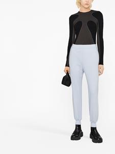 Alexander McQueen Trainingsbroek met logoprint - Blauw