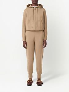 Burberry Trainingsbroek met geborduurd logo - Beige