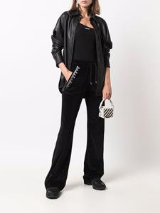 Philipp Plein Trainingsbroek met kristallen detail - Zwart