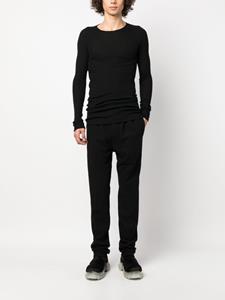 Rick Owens Straight trainingsbroek - Zwart