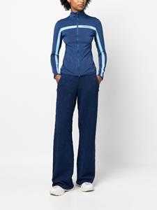 J.Lindeberg Broek met jacquard - Blauw