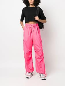 STYLAND Trainingsbroek met wijde pijpen - Roze