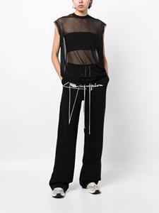 Rick Owens X Champion Broek met geborduurd logo - Zwart