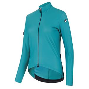 Assos Mille GT spring/fall fietsshirt C2 lange mouw turqoise green dames