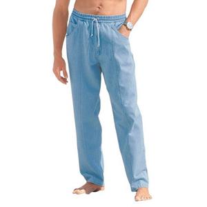 Your Look... for less! Heren comfortbroek blue-bleached Größe
