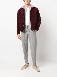Brunello Cucinelli Trainingsbroek met trekkoord - Grijs