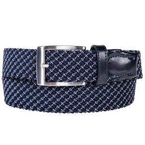 Alberto Flechtgürtel 01008835 Herren Gürtel Multicolor Braided Breite ca. 3,5 cm