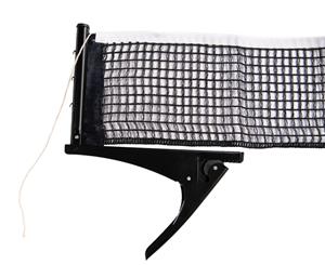 tafeltennis net set Clamp on Black