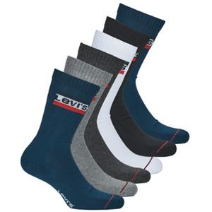 Levis Socken, (Packung, 6 Paar), LEVIS REGULAR CUT SPRTSWR LOGO 6P ECOM