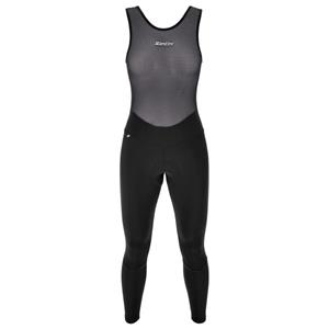Santini  Women's Pure Essential Thermal Bib-Tights - Fietsbroek, zwart/grijs