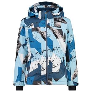 CMP  Girl's Jacket Snaps Hood Twill - Ski-jas, blauw