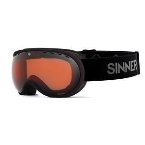 TEMPLATE S SKIBRIL - MAT SORT - ORANGE SINTEC LINSE kopen℃ | SINNER