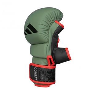 Adidas Combat 50 Sparring Grappling MMA-handschoenen - Legergroen/Zwart