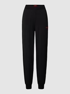 HUGO Sweatpants met labelprint, model 'SHUFFLE'