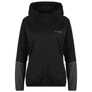 Stoic  Women's HelsingborgSt. Performance Hoody - Hardloopjack, zwart