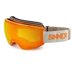 BOREAS SKISBRIL - MAT ORANJE - BLAUWE SINTRAST LENS + ORANJE SINTRAST LENS kopen℃ | SINNER